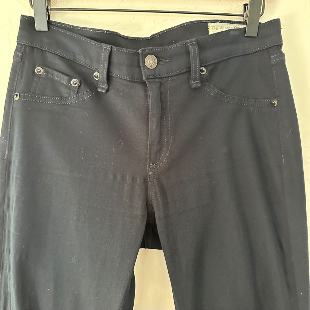 Rag & Bone The Legging Jeans Sky Capital Black | 28 - Picture 3 of 11